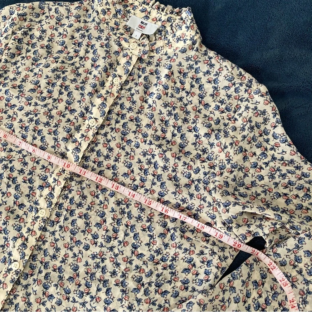 NEW Floral Button-Up Shirt - Picture 6 of 6